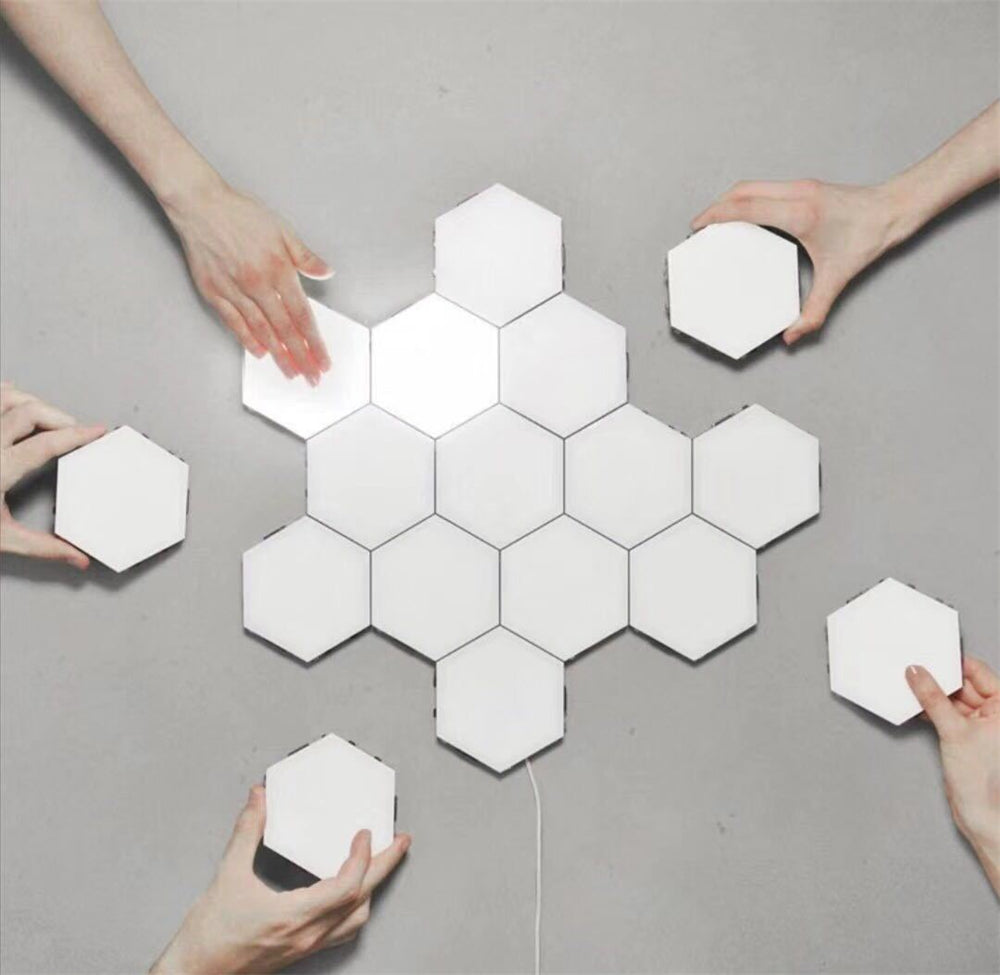 Touch Sensitive Honeycomb Lamp Set