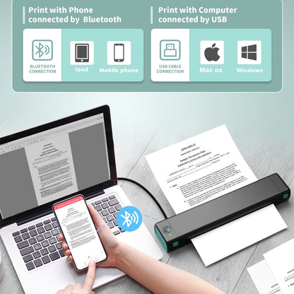 MobioPrint™ A4 Portable Thermal Printer