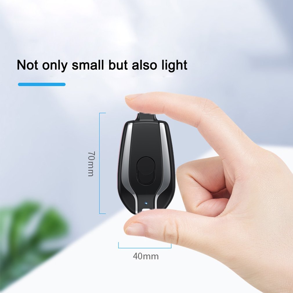 Mini Emergency Keychain Power Bank