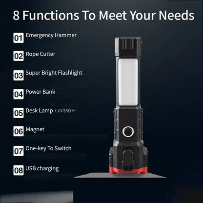 Multifunctional LED Flashlight