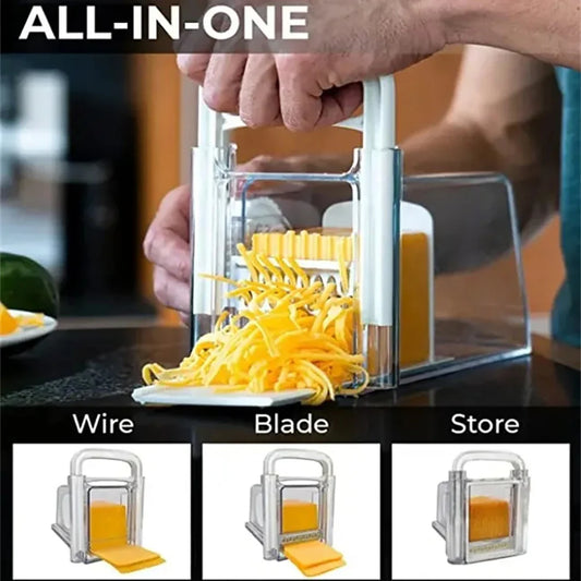 Cheese Storage Container With Slicer - Smart Shop (Online Store for wise shoppers) 