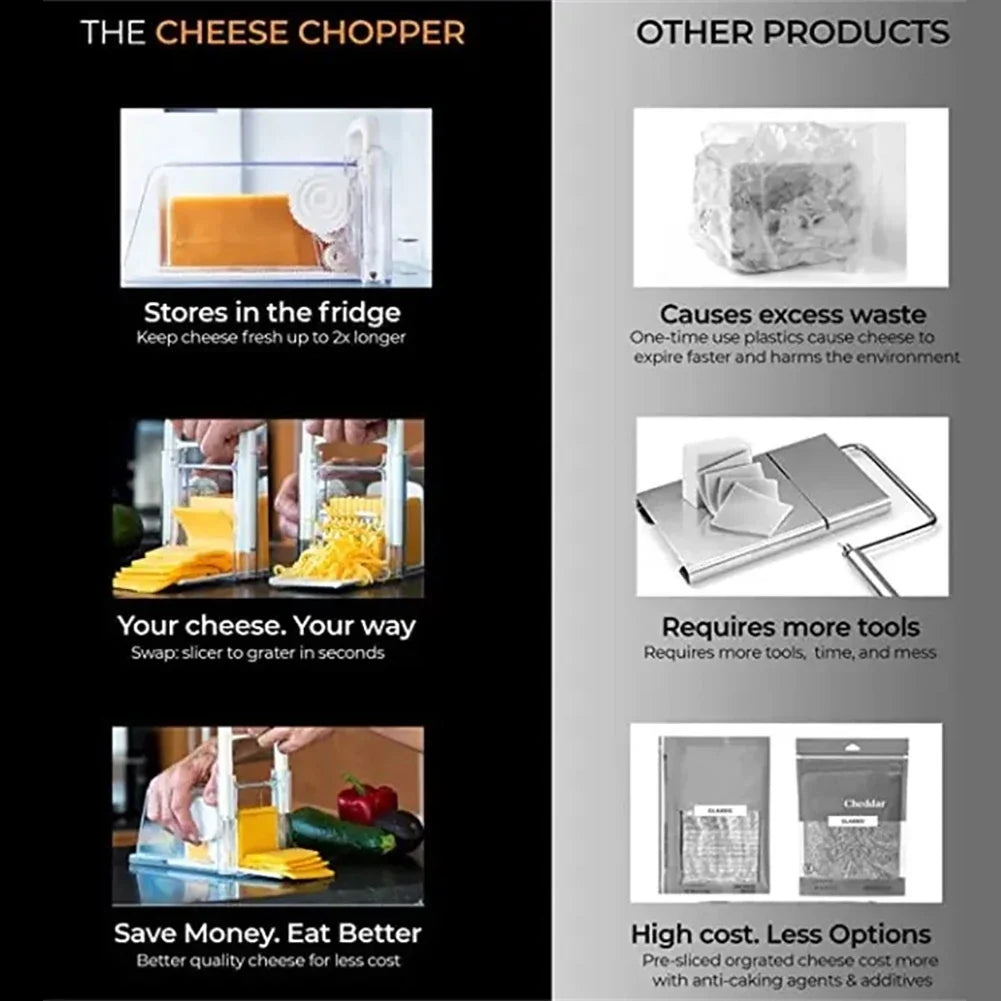 Cheese Storage Container With Slicer - Smart Shop (Online Store for wise shoppers) 