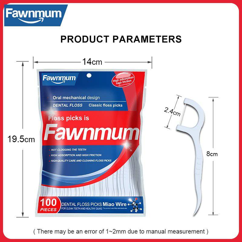 DenTek Fawnmum®  - Dental Floss Flosser Picks Toothpicks Teeth Stick - Smart Shop (Online Store for wise shoppers) 