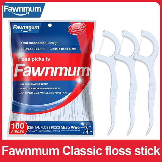 DenTek Fawnmum® - Dental Floss Flosser Picks Toothpicks Teeth Stick - TumTum