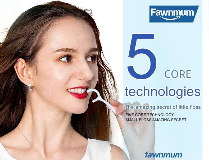 DenTek Fawnmum®  - Dental Floss Flosser Picks Toothpicks Teeth Stick - Smart Shop (Online Store for wise shoppers) 