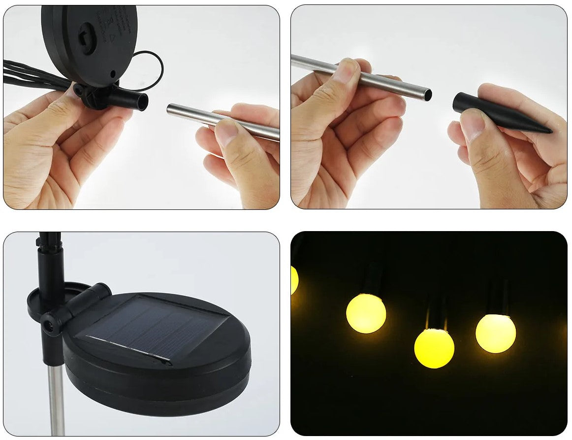 Solar Powered Firefly Lights