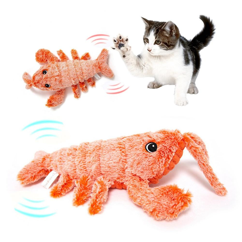 Wiggling Lobster Pet Toy