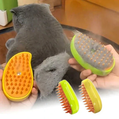 Rechargeable Steam Pet Brush