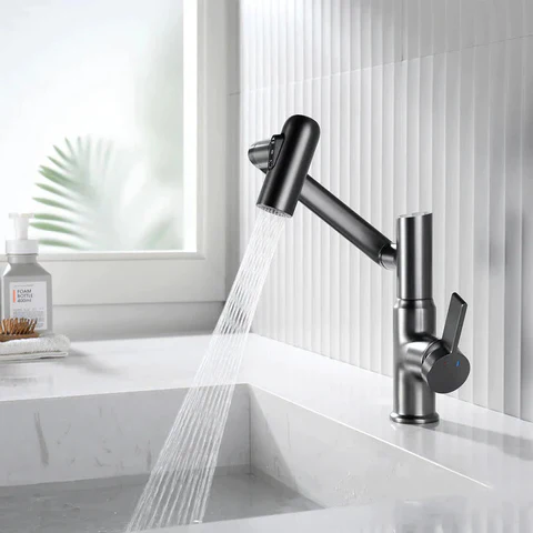 SmartFlow Intelligent Faucet With a Digital Display