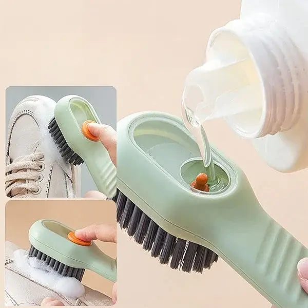 Multifunctional Soft-bristled Shoe Brush