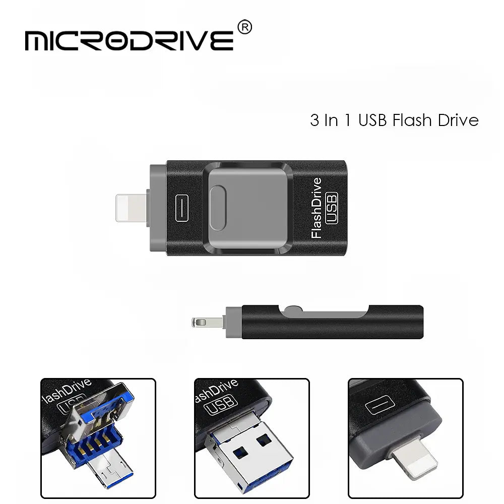 3-in-1 USB Flash Drive