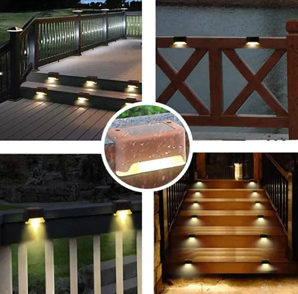 LumiTrek™ Solar-Powered Outdoor Lights (Set of 8pcs)