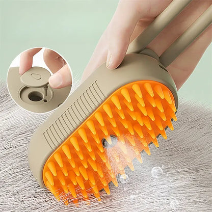 Rechargeable Steam Pet Brush