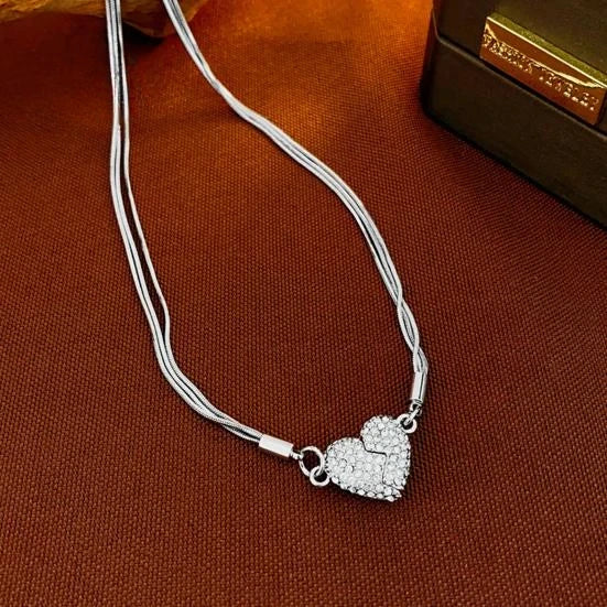 Magnetic Heart Necklace