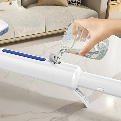 2-in-1 Window Cleaner with Built-In Spray Bottle