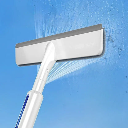 2-in-1 Window Cleaner with Built-In Spray Bottle