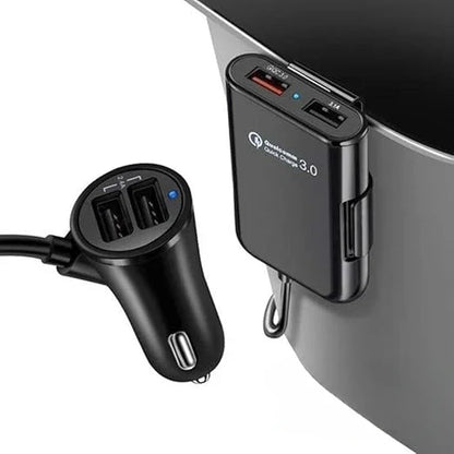 4-Port USB Car Charger