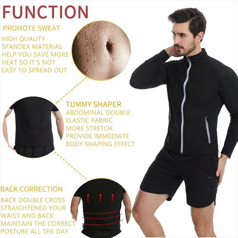 Sauna Sweat Compression Vest and Jacket - Smart Shop (Online Store for wise shoppers) 