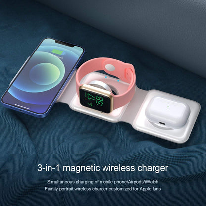 3-in-1 Magnetic Wireless Charger - Smart Shop (Online Store for wise shoppers) 