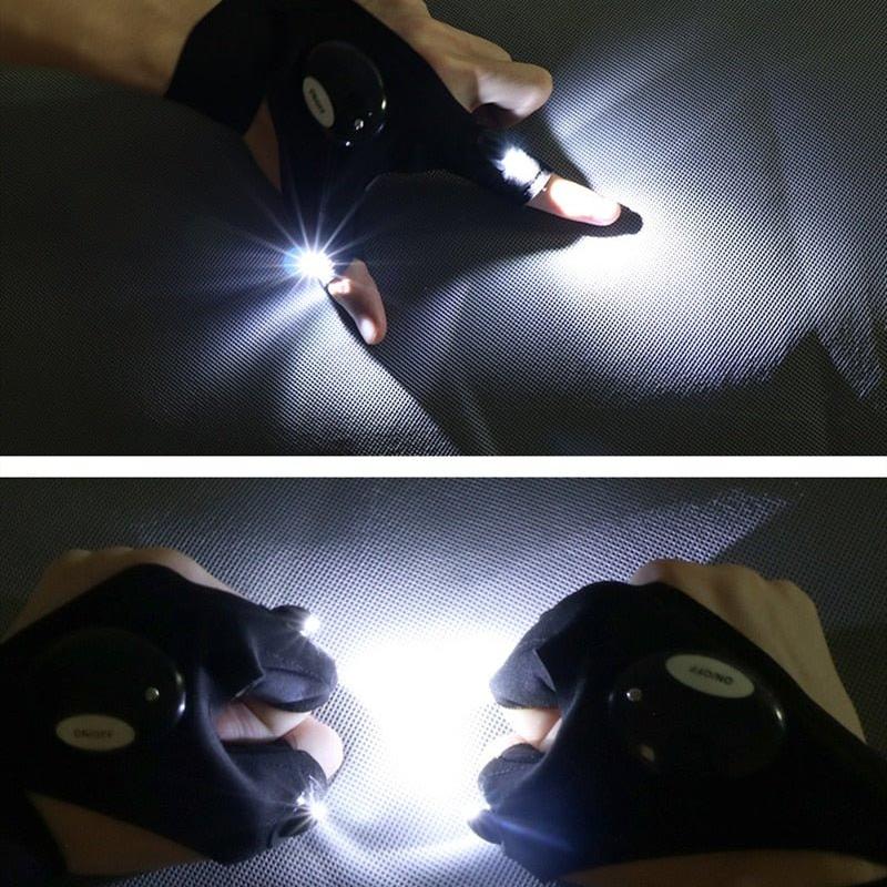 GlowGlove™ LED Flashlight Gloves