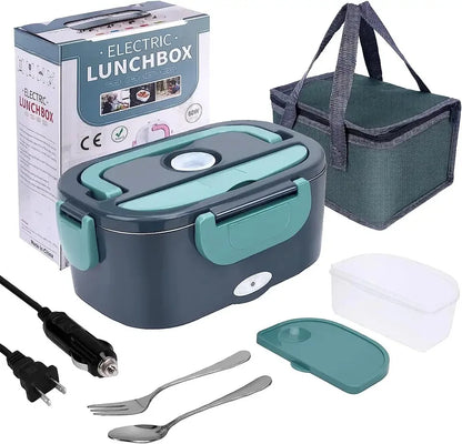 Electric Heating Stainless Steel Lunch Box - Smart Shop (Online Store for wise shoppers) 