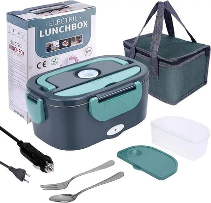 Electric Heating Stainless Steel Lunch Box - Smart Shop (Online Store for wise shoppers) 