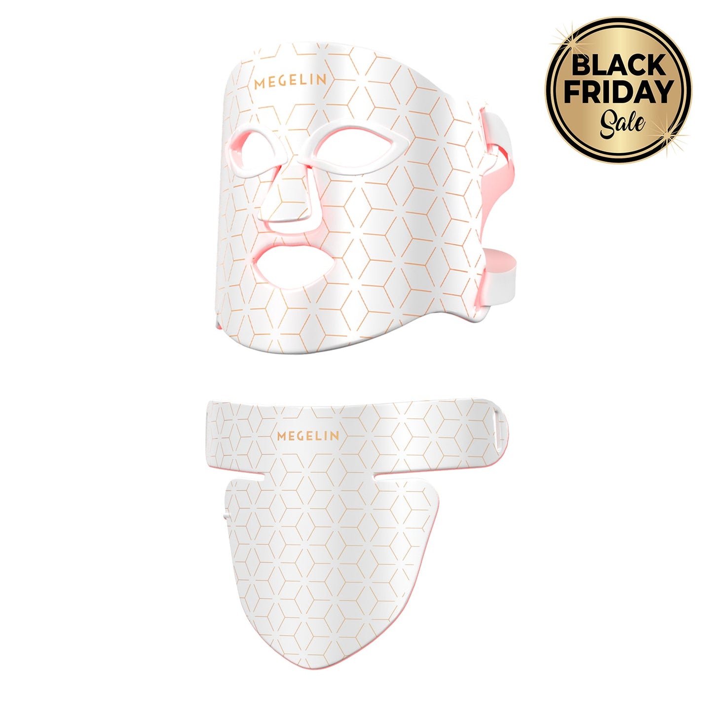 Megelin LED Red Light Therapy Face Mask