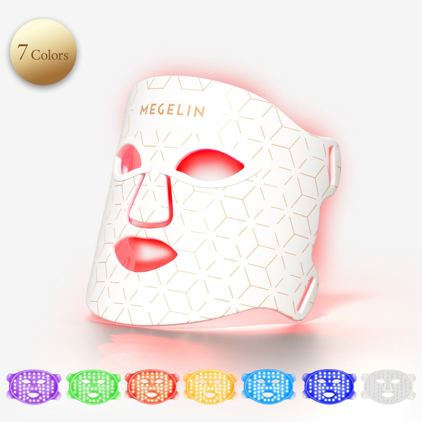 Megelin LED Red Light Therapy Face Mask