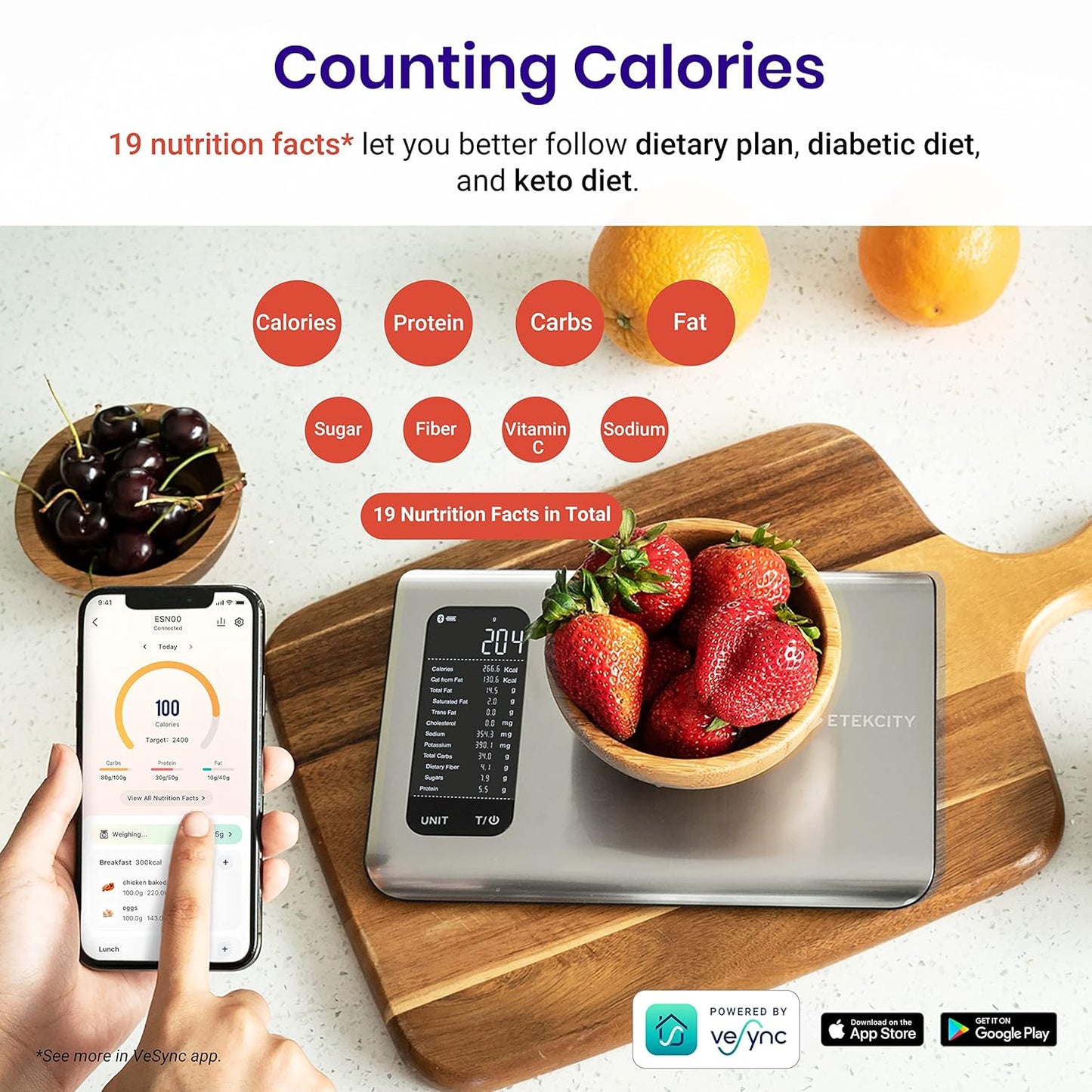 Smart Nutrition Scale - Smart Shop (Online Store for wise shoppers) 