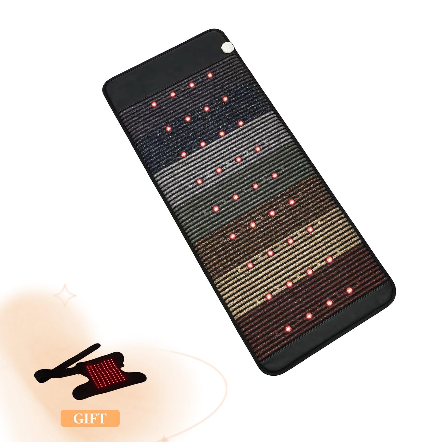 Megelin Red Light PEMF Infrared Heating Therapy Mat Medium