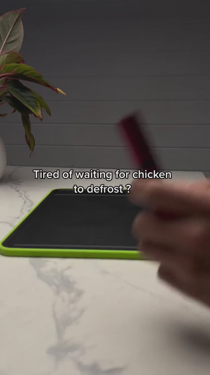 Aluminum Alloy Cutting Board with Knife Sharpener