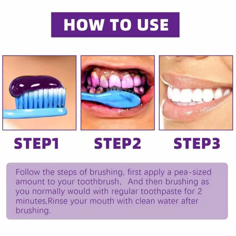 LuminousSmile Purple Toothpaste - Smart Shop (Online Store for wise shoppers) 