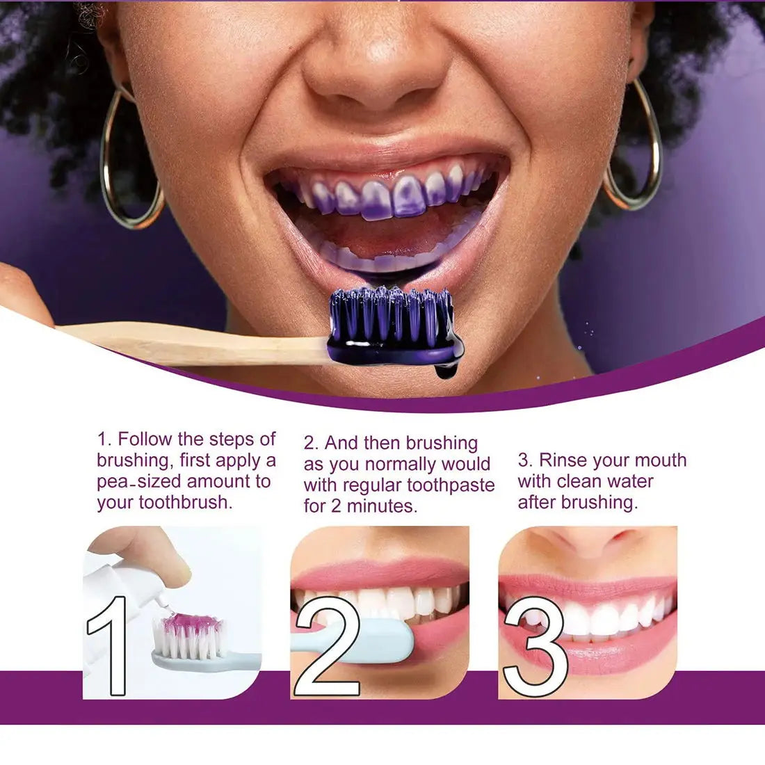 LuminousSmile Purple Toothpaste - Smart Shop (Online Store for wise shoppers) 