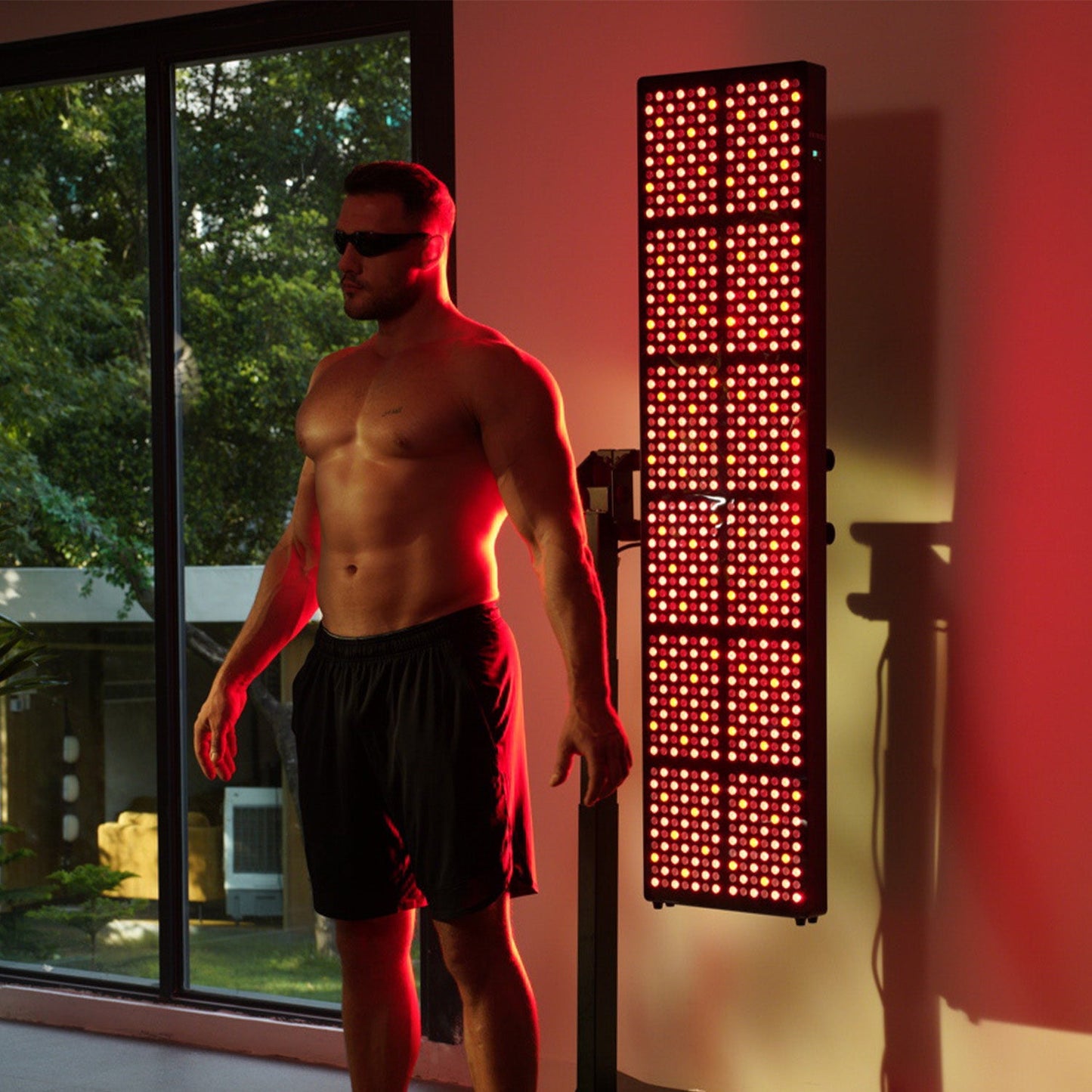 Megelin Max Pro LED Red Light Therapy Panel At Home