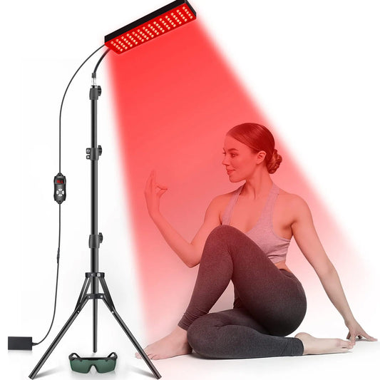 Megelin Red and Infrared Light Therapy Lamp - Megelin