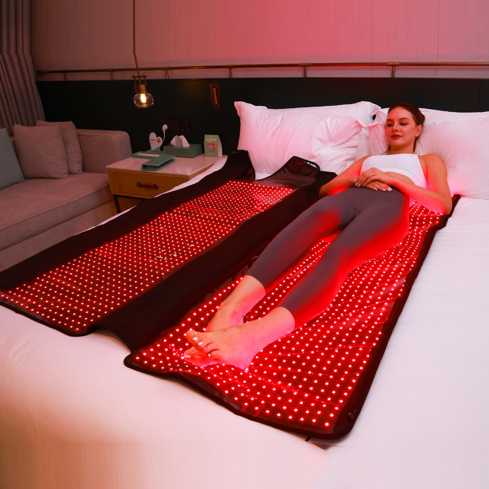 Megelin Red and Near-Infrared Light Therapy Mat for Whole Body