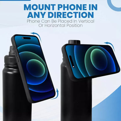 Insulated Water Bottle Magnetic Phone Holder - Smart Shop (Online Store for wise shoppers) 