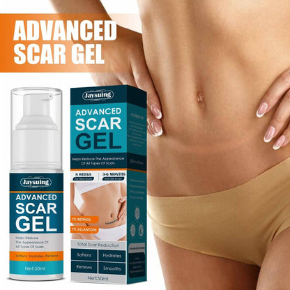 ScarAway®100% Advanced Scar Gel, C-Section Scars, Tummy Tuck, Old Scars, Keloids, Stretch Marks, Burn Scars - TumTum