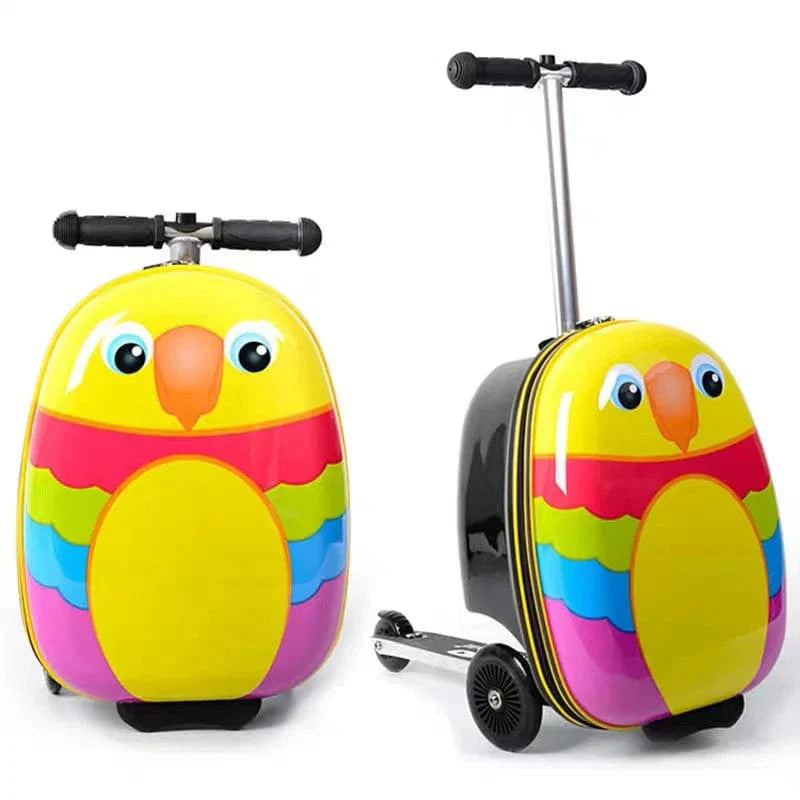 SearchFindOrder 07 / 18" / CHINA The Ultimate Rolling Suitcase and Scooter Combo for Kids