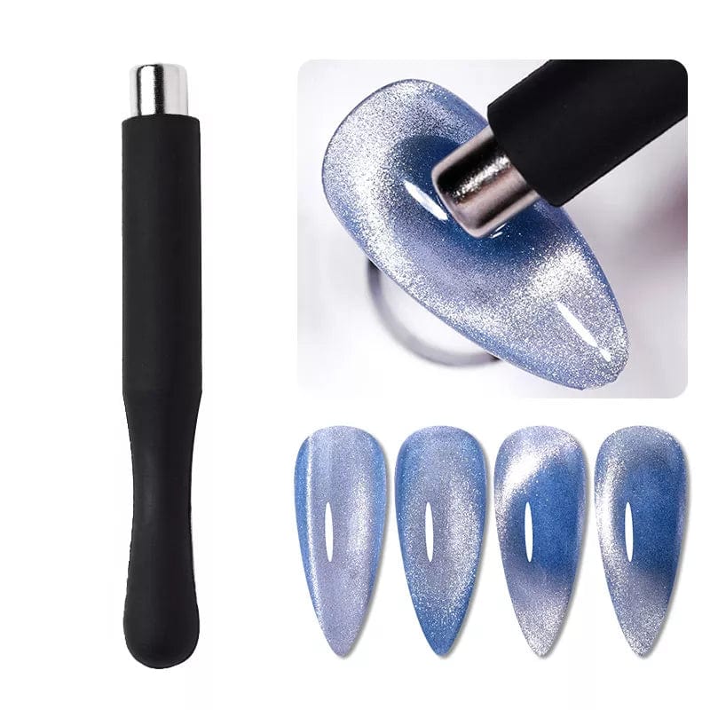 SearchFindOrder 09 Magnetic Cat Eyes Duo Nail Art Wand Dual-Headed Precision for Mesmerizing 3D Line and Strip Effects