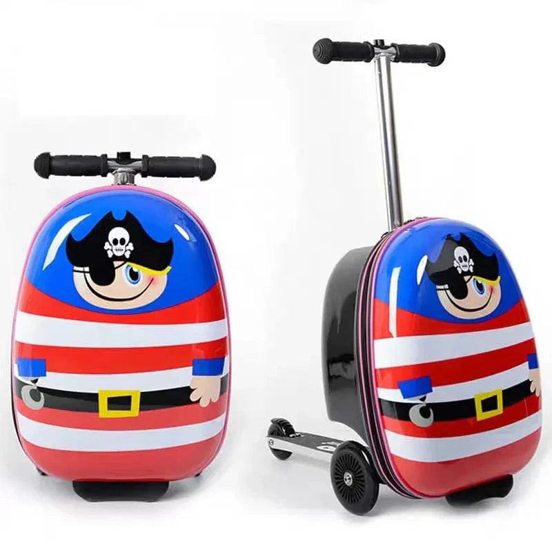 The Ultimate Rolling Suitcase and Scooter Combo for Kids