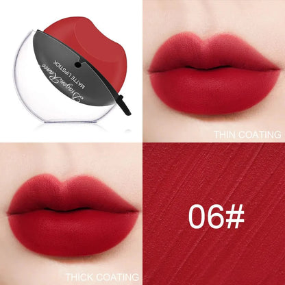 SearchFindOrder 11 matte Lip-shaped Kiss Velvet Lipstick Moisturizing, and Waterproof