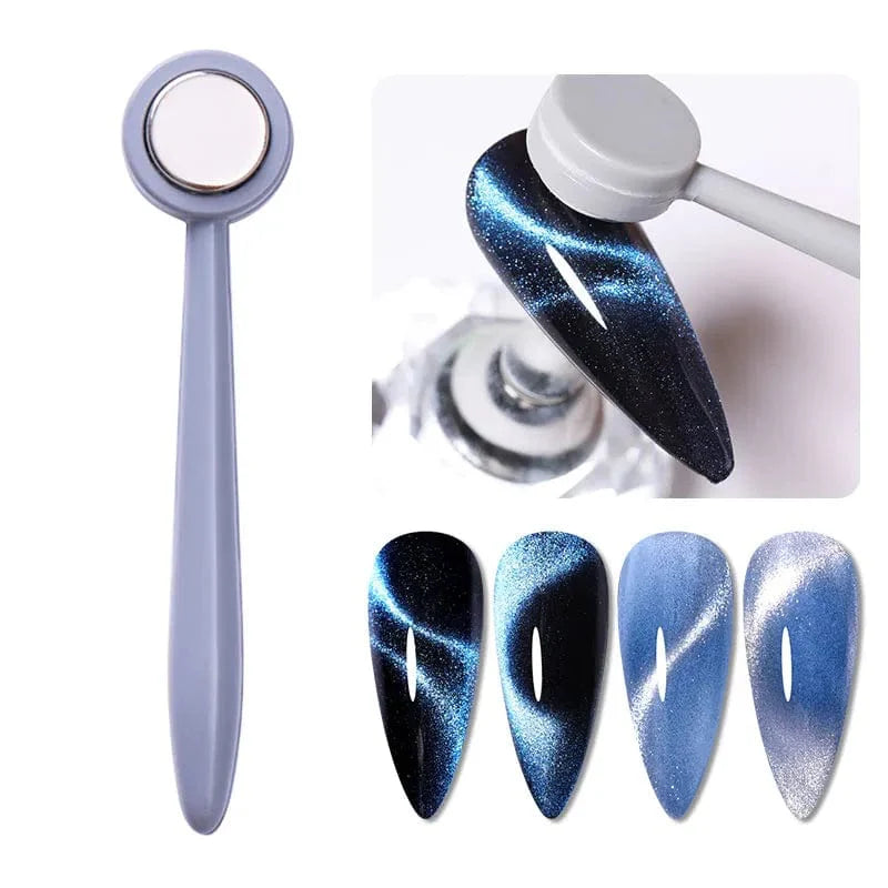 SearchFindOrder 14 Magnetic Cat Eyes Duo Nail Art Wand Dual-Headed Precision for Mesmerizing 3D Line and Strip Effects