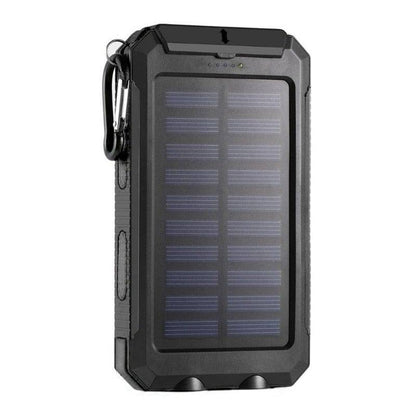 Portable Outdoor Solar Powered Waterproof Charger with LED Light and 20,000mAh Power Bank - Smart Shop (Online Store for wise shoppers) 