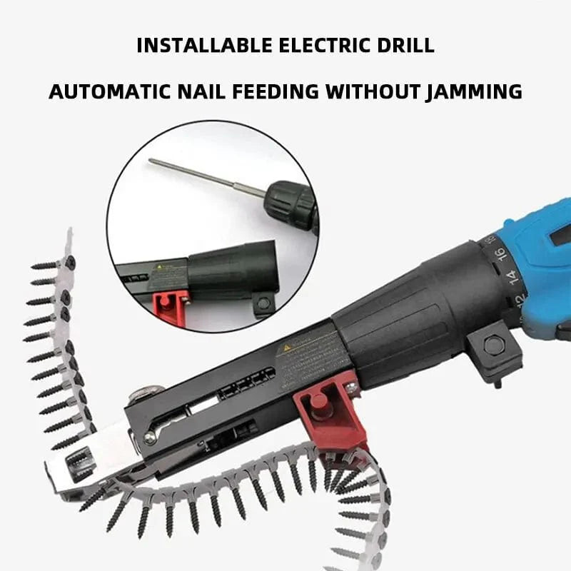 Fully Automatic Electric Drill Chain Nail Gun Converter