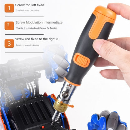 10-in-1 Multi-Angle Portable Ratchet Screwdriver⁠