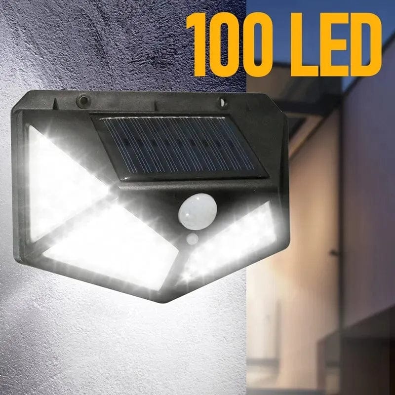 SearchFindOrder 100LED white 100 LED Solar Wall Lamp