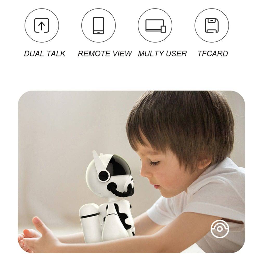 1080p Astronaut Robot Home Safety Webcam IP Wi-Fi Wireless Baby Security Camera with Night Vision Noise Reduction Two-Way Voice - Smart Shop (Online Store for wise shoppers) 