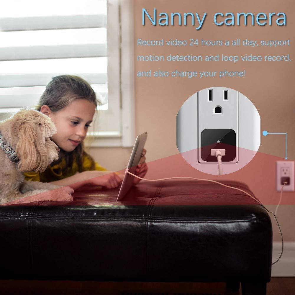 Mini USB Charger with Built-in 1080p Wi-Fi Security Camera - Smart Shop (Online Store for wise shoppers) 