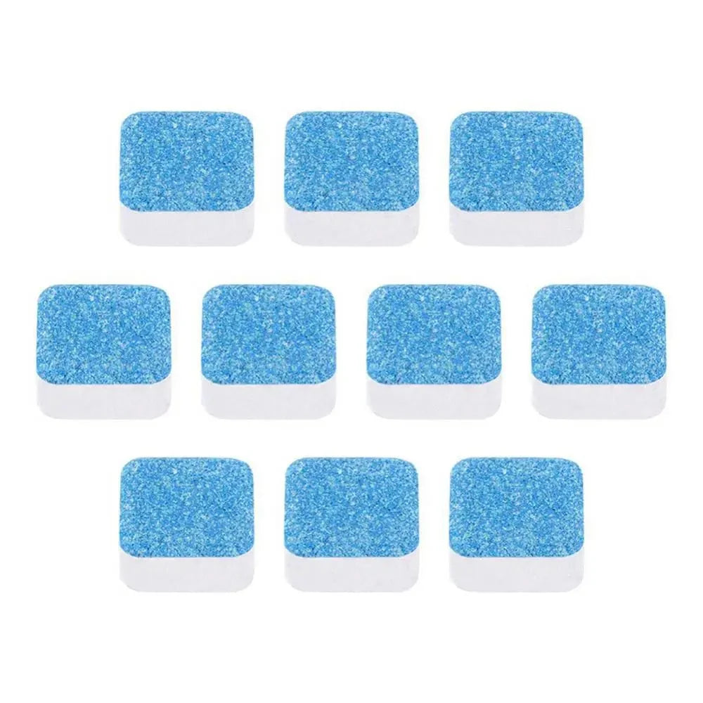 SearchFindOrder 10pcs Blue / CN Washing Machine Tank Cleaning Tablets